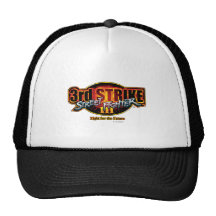 Street Fighter III 3rd Strike Logo Trucker Hats