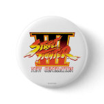 Street Fighter III New Generation Logo buttons