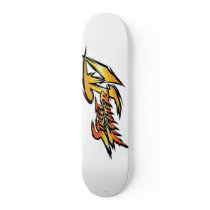 Street Fighter IV Logo Custom Skate Board