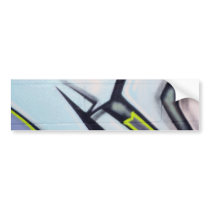 Street Graffiti Arrows Bumper Stickers