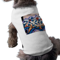 Street Graffiti Art Pet Shirt