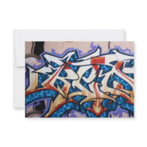 Street Graffiti Art Invite