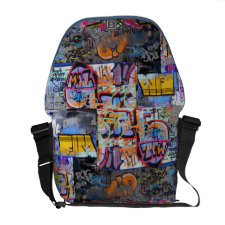 Street Graffiti Messenger Bag rickshawmessengerbag