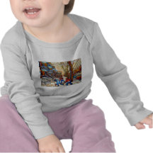Street Hockey with 3 boys T-shirt