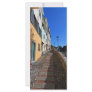 street in Bogliasco, Liguria, Italy Custom Rack Card