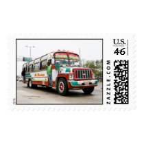 Street in Cartagena, Colombia Stamp