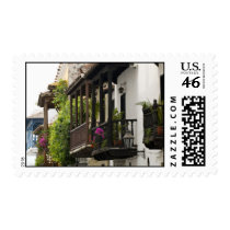 Street in Cartagena, Colombia Stamps