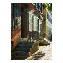 Street in New Castle Delaware Personalized Invites