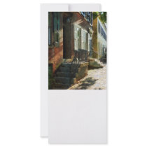 Street in New Castle Delaware Rack Card Design