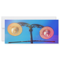 Street lamps custom rack cards