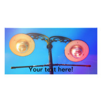 Street lamps photo cards