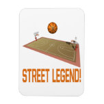 Street Legend Rectangle Magnet