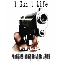 Street Life_1 Gun 1 Life t-shirts by streetlifeteez Street Life_1 Gun 1 Life t-shirts