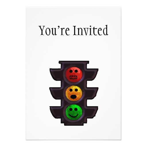 Street Light Moods Invitations