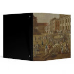 Street performers in the Alter Markt, 1771 Binder