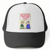 street person atm fees mesh hats