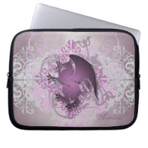 Street Pink Fantasy Griffin Laptop Sleeve