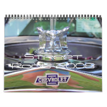Street Rods 2008 Wall Calendar