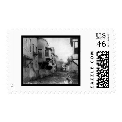 Street Scene in Damascus, Syria 1895 Postage Stamps by lc_vintagephotos