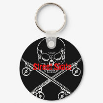 Street Skate Keychain[SKATE SKULL LOGO]