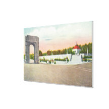 Street View of Clifton Gate Canvas Prints