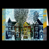 Street Where You Live Note Card cards