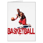 Streetball Dribble Greeting Cards