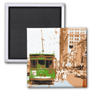 Streetcar Named Desire 2 Inch Square Magnet