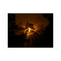 Streetlamp Starburst posters
