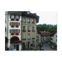 Streets of Bern Postcard