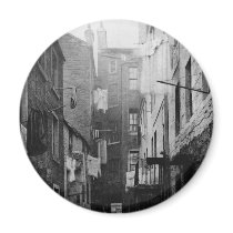 Streets of Glasgow Scotland 1868 Refrigerator Magnets