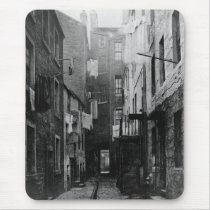 Streets of Glasgow Scotland 1868 Mouse Pad