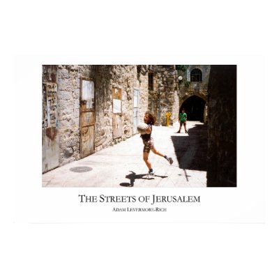 Streets of Jerusalem - Large Version Poster by alrich