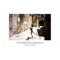 Streets of Jerusalem - Large Version posters