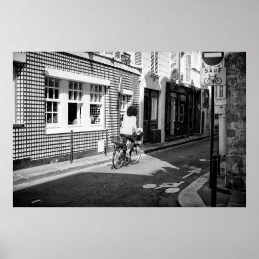 Streets of Paris Poster