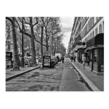 Streets of Paris V2 Post Card