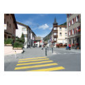Streets of Pontresina Switzerland posters
