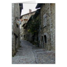 Streets of the Past Card
