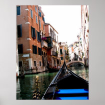 Streets of Venice Poster