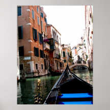 Streets of Venice Poster