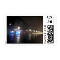 Streetscape IV  - Greenfield as Paris stamps