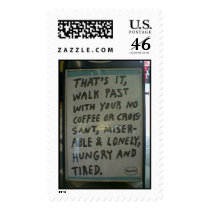 Streetside Cafe Marketing postage by irdial Streetside Cafe Marketing postage