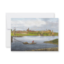 Strehla by Carl Wilhelm Arldt 1840 Personalized Invites