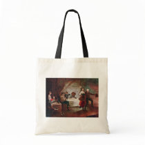 Streit At The Inn By Januarius Zick (Best Quality) Tote Bags