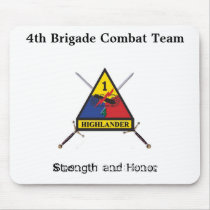 Strength and Honor Mousepad