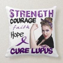 Strength-Courage-Faith pillows