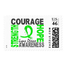 Strength Courage Hope Lyme Disease Stamps