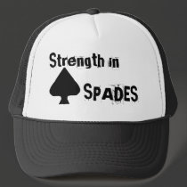 Strength in Spades Hat