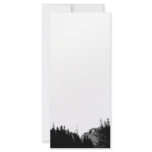 Strength/Mountain Scenery in B/W Custom Rack Card
