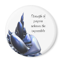 Strength of Love Motivational Refrigerator Magnet